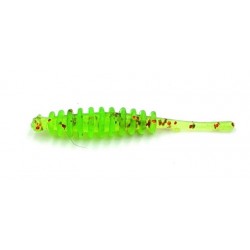 Приманка силиконовая для рыбалки, Taipan Midge, 1,6 дюйма, 20шт/уп, цвет №08 Green neon